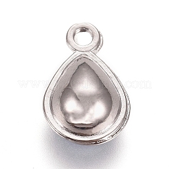 Граненый стеклянный шарм&nbsp;RGLA-TAC0001-01B