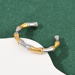 Кольца-манжеты из нержавеющей стали 304 для женщин RJEW-G361-01GP