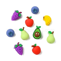 12шт 6 стиля силиконовые бусины&nbsp;SIL-CJ0003-18