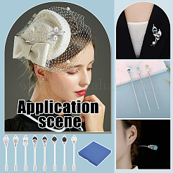 8 шт. 8 стиля латунных значков для лацкана&nbsp;JEWB-PH01273