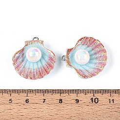 Подвески из непрозрачной смолы RESI-T056-02M