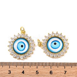 Стойки обшивки латунь микро проложить Циркон подвеску&nbsp;KK-H486-21G-06