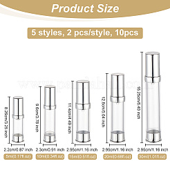 10 шт. 5 вида пластиковых бутылок с насосом&nbsp;MRMJ-OC0003-79A