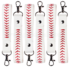 6 шт. подвесные украшения из искусственной кожи&nbsp;HJEW-CL0001-03A