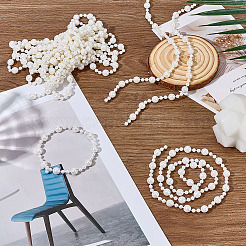 6 шт. пластиковая гирлянда с бусинами DIY-MA0006-87