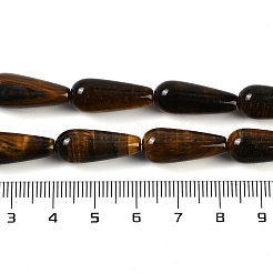 Природных тигровый глаз бисер нитей&nbsp;G-H064-D03-01