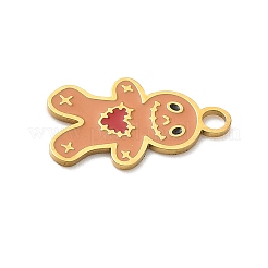 Подвески из нержавеющей стали 304 с эмалью на тему Хэллоуина&nbsp;LS-STAS-Z164-03G-05