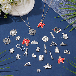 Подвески из сплава с эмалью выпускного сезона&nbsp;FIND-WR0012-32