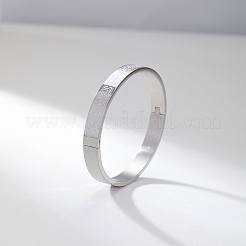 201 простой браслет из нержавеющей стали&nbsp;QM1535-3