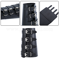 Регулируемые браслеты из искусственной кожи с пряжками из сплава&nbsp;AJEW-WH20070-151A