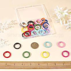 32 шт. 16 стиля застежек для ключей из цинкового сплава FIND-CP0001-57