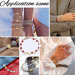 45 шт. 3 стиля латунные сплошные бусины&nbsp;KK-LP0001-15