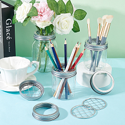 2 стиль оцинкованного железа с крышкой в виде цветка-лягушки для банки из нержавеющей стали 304 FIND-GA0003-44