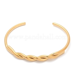 Браслеты-манжеты из нержавеющей стали 304 для женщин&nbsp;BJEW-F497-01G