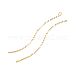 Латунная фурнитура для серег KK-A274-17E-G