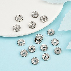 Латунные бусины разделители для поставки стразов&nbsp;RB-A014-L10mm-01P