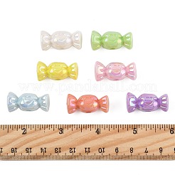 40шт УФ-покрытие непрозрачные акриловые бусины&nbsp;OACR-FS0002-27