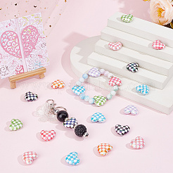 36шт УФ-покрытие непрозрачные акриловые бусины&nbsp;MACR-SC0001-87