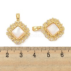 Латунные подвески из ракушек KK-G490-39G