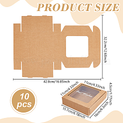 Наилучшие пожелания бумажные упаковочные коробки&nbsp;CON-WH0816-007C