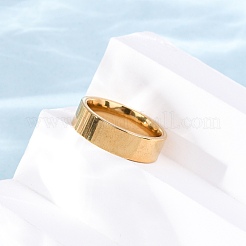 201 широкополосное кольцо из нержавеющей стали&nbsp;RJEW-K252-02C-G