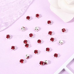 Preciosa® maxima crystal в пришивной чашке X-PRC-SS12-90110-S