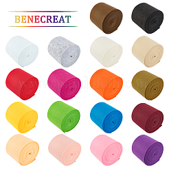 Нетканые ткани вышивка иглы войлока для DIY ремесел&nbsp;DIY-WH0156-92G