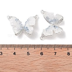 Латунные микропаве прозрачные подвески с фианитом&nbsp;KK-B102-14S