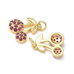 Латунные микро проложить кубического циркония подвески&nbsp;KK-L243-02G-03