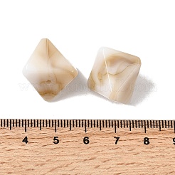 Непрозрачные акриловые бусины&nbsp;OACR-D320-02F