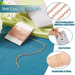 Серебряные цепочки длиной 1 метр.&nbsp;STER-TA0001-27RG-01