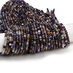 Природного флюорита бисер нитей G-RM2025-C42-C