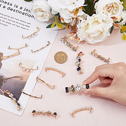 16 шт. 8 стиля пряжки для шнурков из сплава FIND-FH0007-90