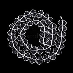 Прозрачные стеклянные бусины GLAA-N001-60