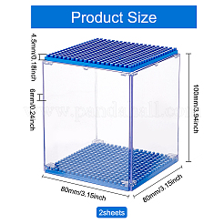 Витрины для минифигурок из абс пластика AJEW-WH0014-07A