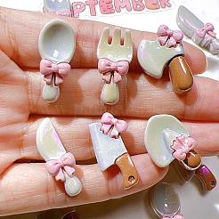 Непрозрачные кабошоны из смолы с уф-покрытием PW-WG67F4C-01