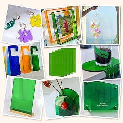 Акриловая пластина&nbsp;AJEW-WH0541-27B-01