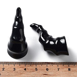 Хэллоуин 3d рога дьявола кабошоны из непрозрачной смолы RESI-F051-C01