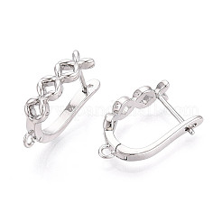 Латунная фурнитура для хооп серег&nbsp;KK-N267-26P