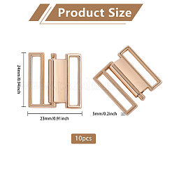 Зажимы для бикини из сплава 10 шт.&nbsp;FIND-CA0009-69KCG