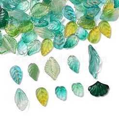 10 стиль подвески из прозрачного стекла GLAA-FS0001-29