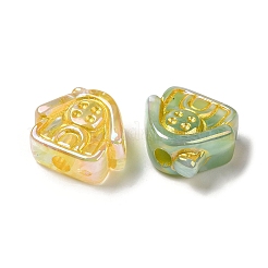 Покрытие непрозрачных акриловых бусин&nbsp;MACR-D025-17