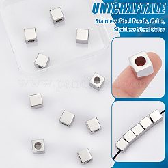 10 шт. бусины из нержавеющей стали марки 304 FIND-UN0003-90