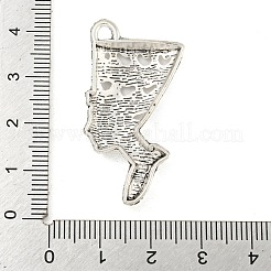 Тибетский стиль сплава женщина подвески TIBEP-Q043-147-RS