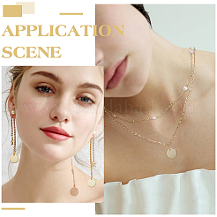 Плоская круглая заготовка 925 подвески из стерлингового серебра STER-BC0003-41A-G