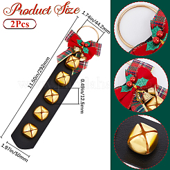 Украшение из искусственной кожи HJEW-WH20003-06B