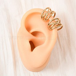 Серьги-каффы из нержавеющей стали 304 в форме буквы С&nbsp;EJEW-K268-86G