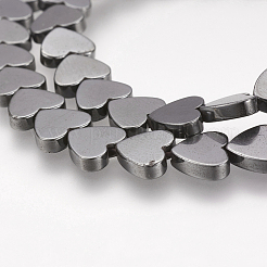 Немагнитные синтетический гематит бисер пряди IM007