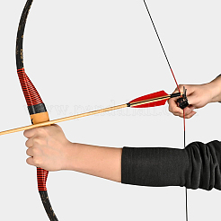 1 шт. регулируемая защита большого пальца из искусственной кожи для стрельбы&nbsp;DIY-CL0002-38A