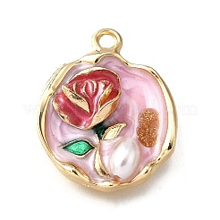 Подвески из эмали и сплава ENAM-K076-05G